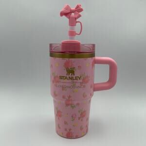 Stanley x LoveShackFancy 20oz Tumbler Quencher Pink Ibiza Sunset Authentic